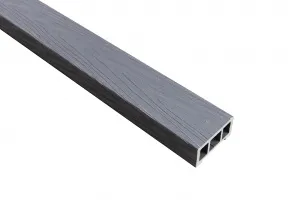 Перила ДПК Grand Line 3D 91×45 тёмно-серый 3м
