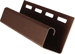 Профиль J Grand Line Акрил тёмный дуб (3,0м)