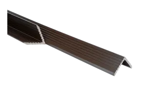 Уголок ДПК Grand Line внешний (56×56 мм, 3D Винтаж, венге, 3 м)