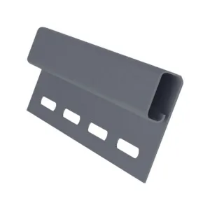 Планка финишная Grand Line Стандарт серый графит (3,0м)