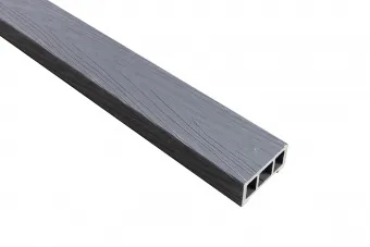 Перила ДПК Grand Line 3D 91×45 тёмно-серый 3м