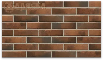 Термопанель 24.Retro brick chili