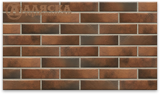 Термопанель 24.Retro brick chili