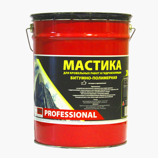 Мастика битумно-полимерная СТН Professional 20 кг